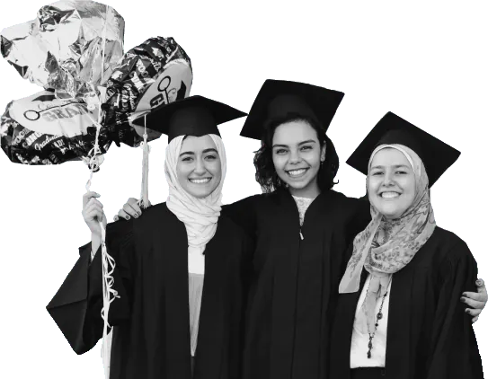 Zewail City graduates on their graduation day